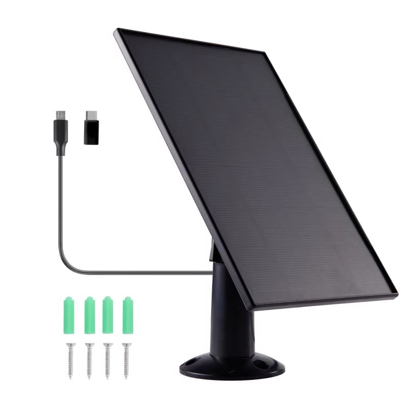 Energy Monitor Meter - Wodoodporna przenośna ładowarka solarna 10W 5V