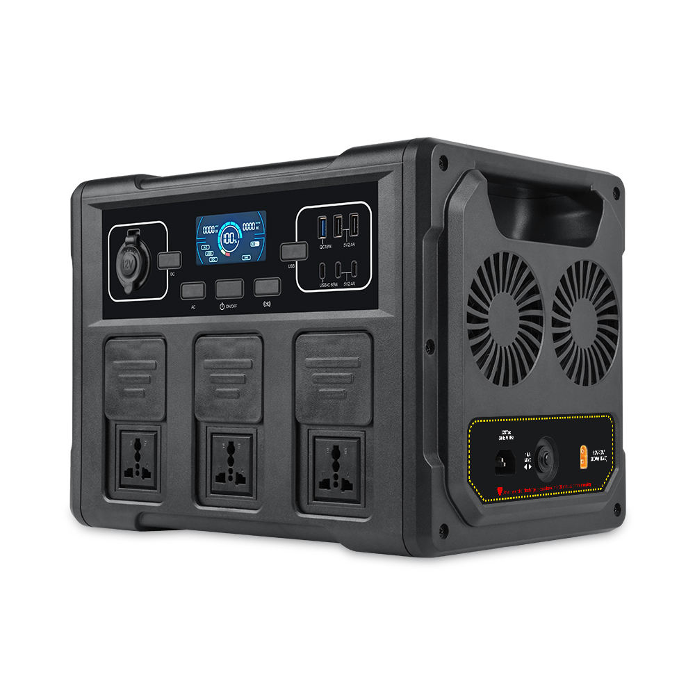 Portable Power Station - Przenośny generator solarny 1200W, bateria LiFePO4,