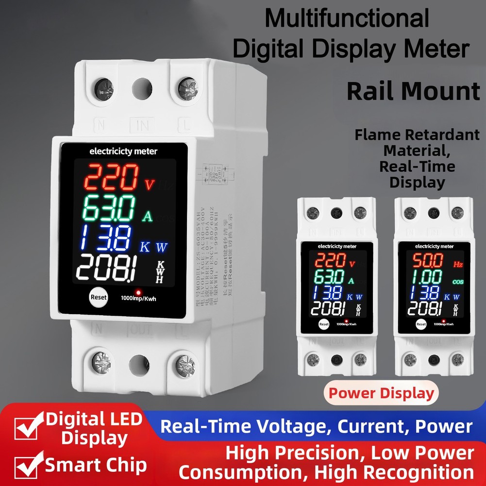 Wielofunkcyjny cyfrowy miernik – Energy Monitor Meter recenzja i cena