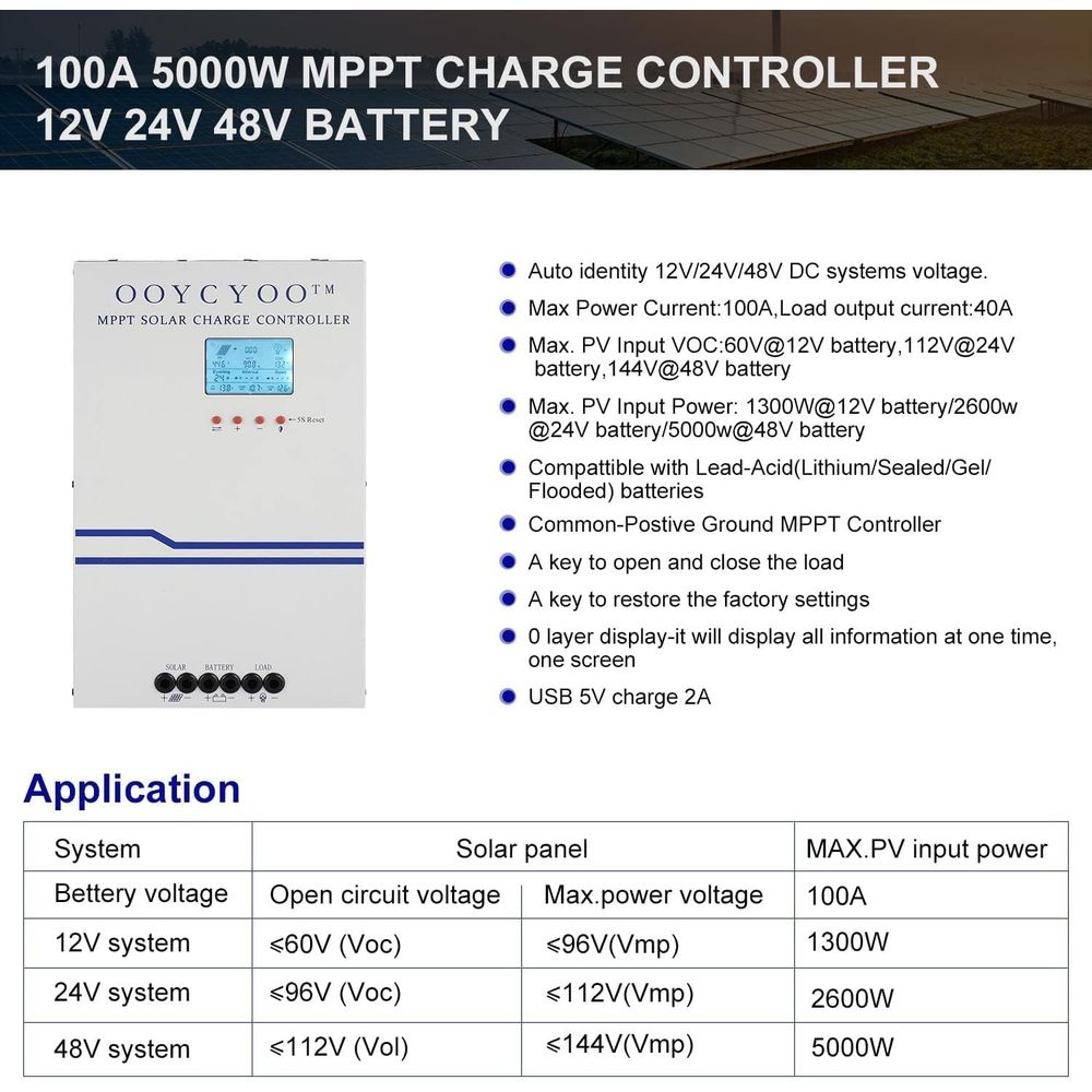 Regulator ładowania solarnego  – Charge Controller Solar recenzja i cena